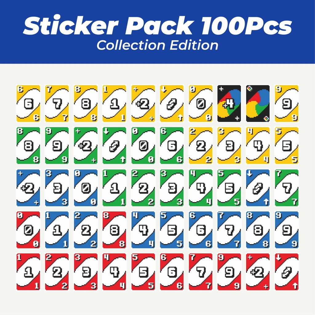 

Hot Stiker Game Kartu UNO V3 Lucu Anti Air Stikers Berperekat Waterproof Sticker Decal Buat Motor Helm Buku Journal Koper Casing HP Laptop Botol Minum