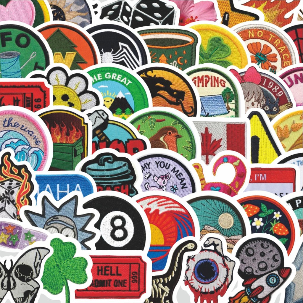 

Stiker Cutting Pack Stiker Patch V14 Isi 100Pcs Series Aesthetic Lucu Keren Untuk Koper Bahan Vynil