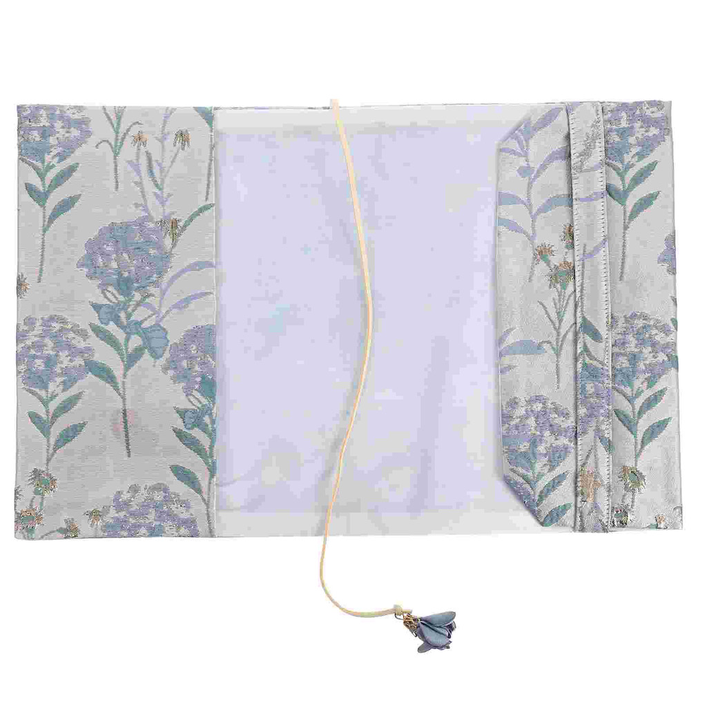 

Fabric Book Cover for Student Hand-made Protector Bookmark Cloth Decor Books Creative Bookshelf Ornamental Sleeve Protective
