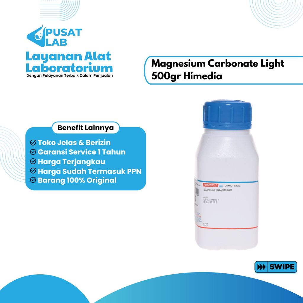 Magnesium Carbonate Light 500gr Himedia
