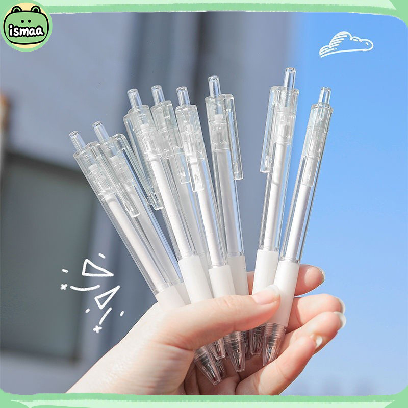 

Pena Gel Transparan MUJI 0.5mm, Tinta Tebal & Jernih, Anti Keblur & Tidak Melemparkan, Favorit untuk Catatan & Ujian 10/ 20 Pena