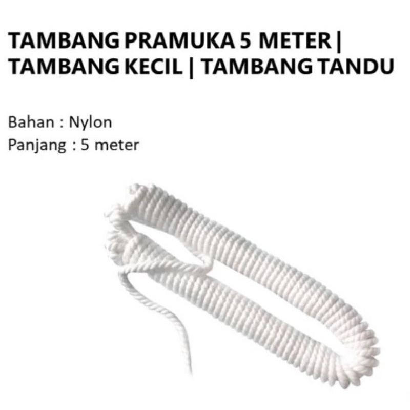 

Tali Tambang Pramuka Nylon ( 1pcs )