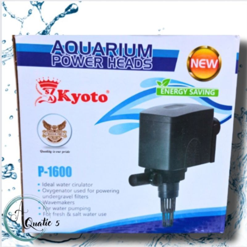 Pompa Kolam Aquarium KYOTO P 1600 Submersible pump