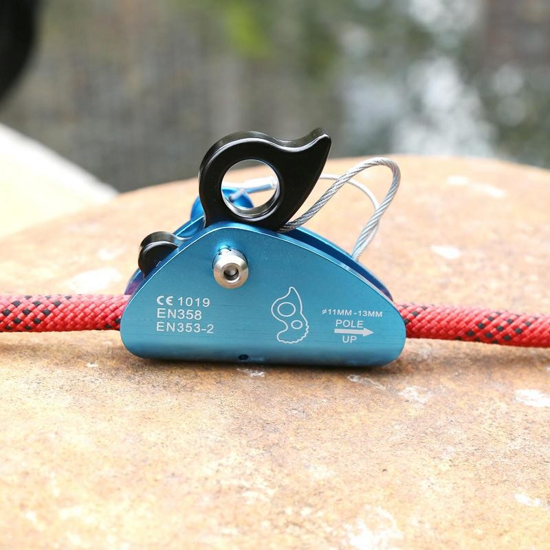 Rope Grab Fall Protection Climbing Rope Grab Belay Device Rope Grab Rope Grab for Rock Climbing Moun