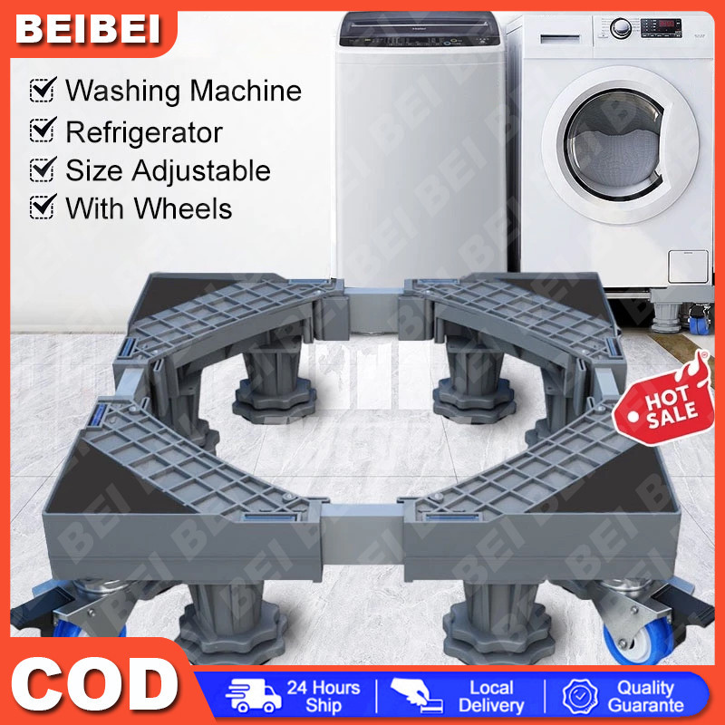 Alas Mesin Cuci Stainless Steel Yang Dapat Disesuaikan / Alas Kulkas, Dudukan Mesin Cuci /kaki Kulka