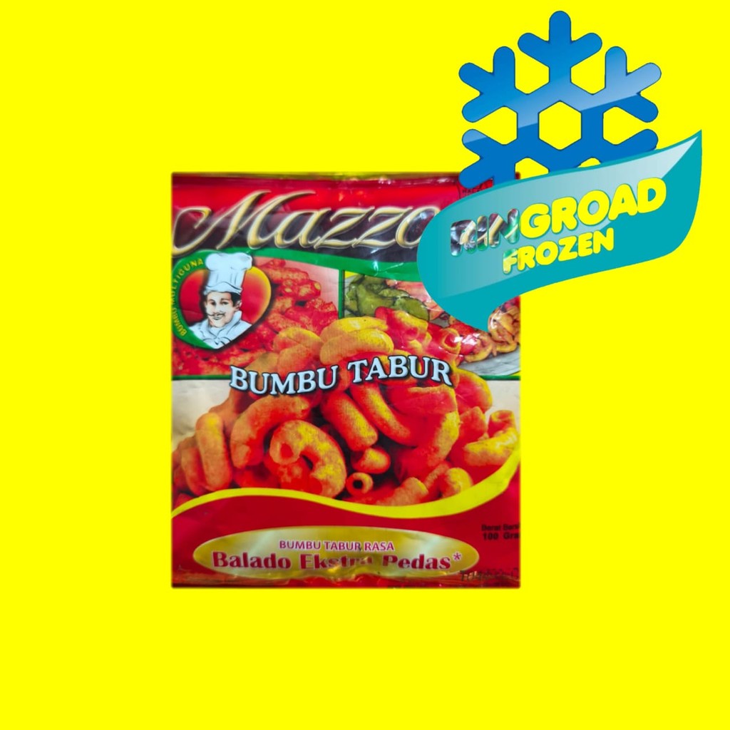 

MAZZONI 100 GR BALADO EXTRA PEDAS BUMBU TABUR