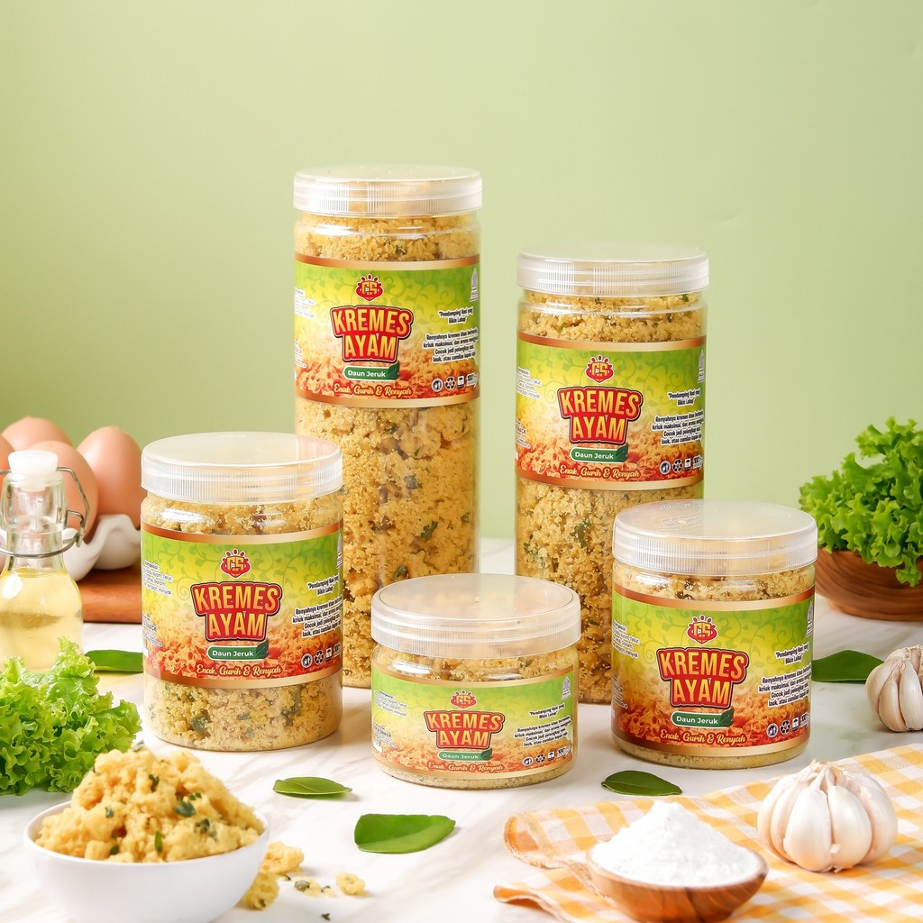 

Ceria Snack - Kremes Ayam Daun Jeruk 1000Gram | Kremesan Ayam Daun Jeruk 400Gram | Kremesan Ayam Daun Jeruk 300Gram | Kremesan Ayam Daun Jeruk 200Gram | Kremesan Ayam Daun Jeruk 150Gram | Kremesan Ayam Daun Jeruk 100Gram