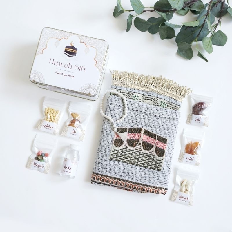 

New oleh oleh haji umroh paket kareem kemasan box tinPremium