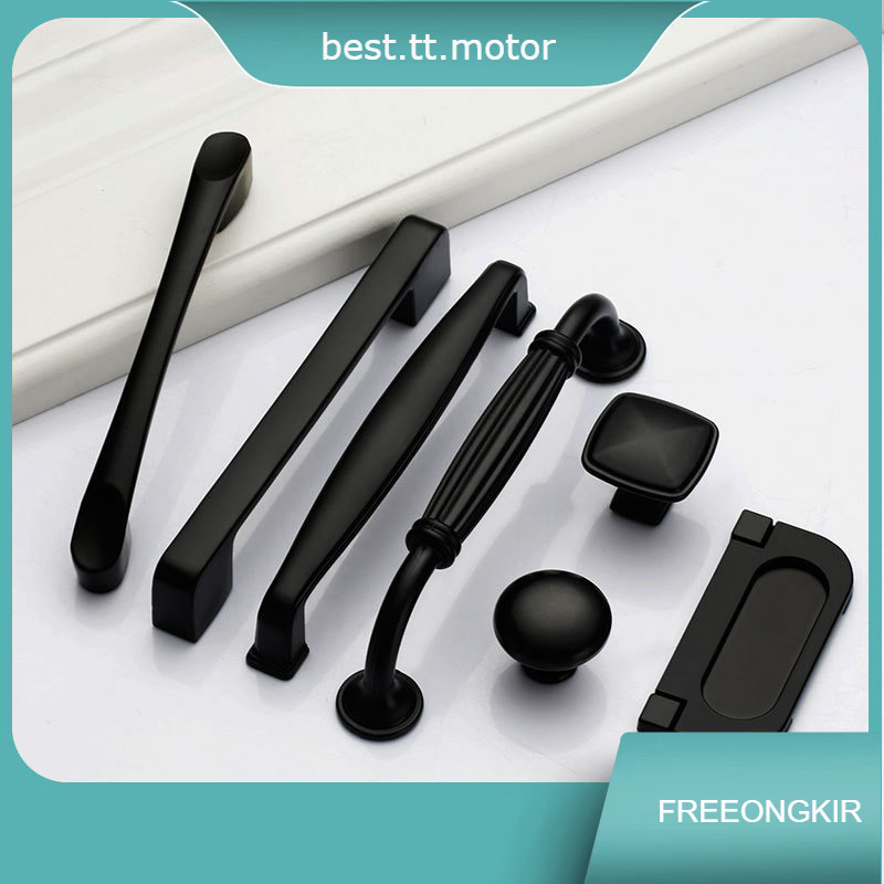 Gagang Pintu Handle Lemari Tarikan Laci Pull Bar Furniture Hand Grip Kabinet Dapur Kaitan Gorden