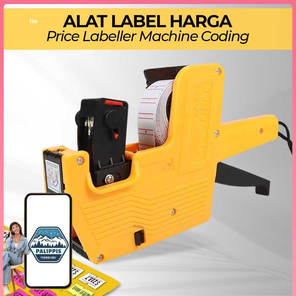 

DUODELI Alat Label Harga Price Labeller Machine Coding - MX-5500