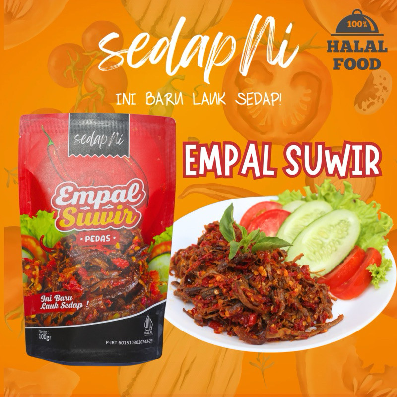 

New SedapNi - Empal Suwir / Lauk Siap Saji Ready To EatPremium