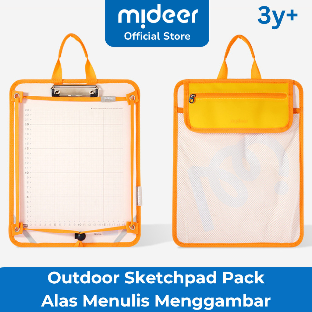 

Mideer Outdoor Sketchpad Pack Alas Menulis Menggambar Peralatan Sekolah Portable Anak 3+