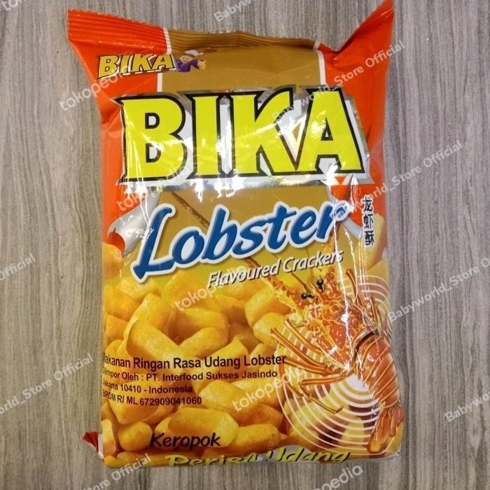 

Bika Lobster Snack Kerupuk Perisa Udang Lobster 70gr