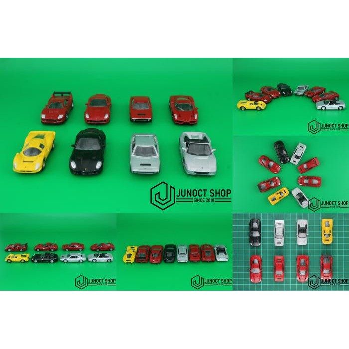 Die Cast Mobil 1:100 1:120 TT Scale Ferrari Miniature Maket Kendaraan - 599 GTB Hitam