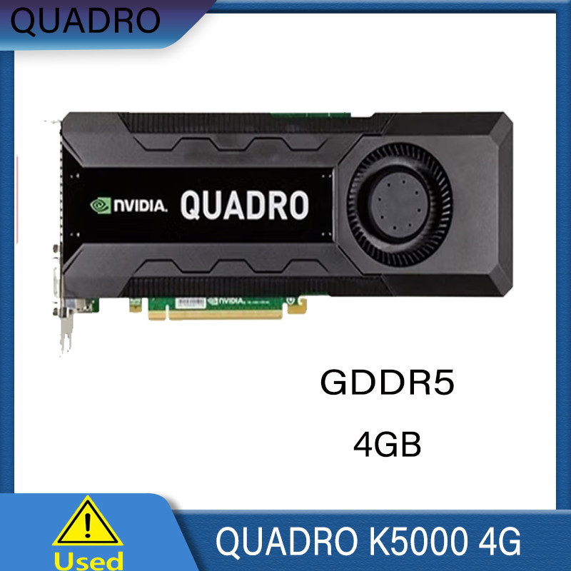 Quadro K5000 4GB DDR5 PCI-e Graphics Card Professional Graphics Card 2x DisplayPort, 2x DVI K5000 4G