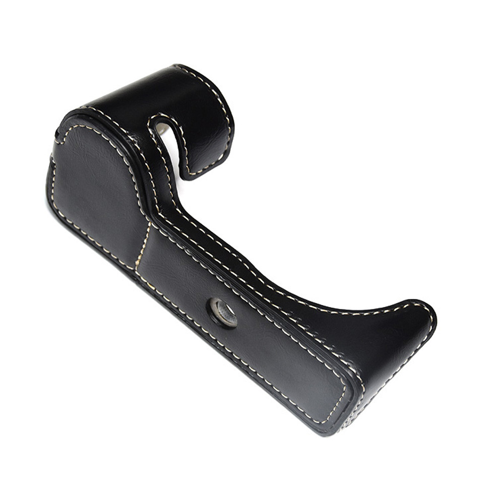 Pu Leather Case Bottom Opening Version Protective Half Body Cover For Fujifilm XA5 XT4 XS10 XT200 XT