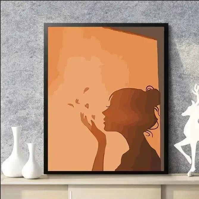 

Tulip DIY Digital Acrylic Flower Painting, Hand-Filled Landscape Painting, Explosion, 20724