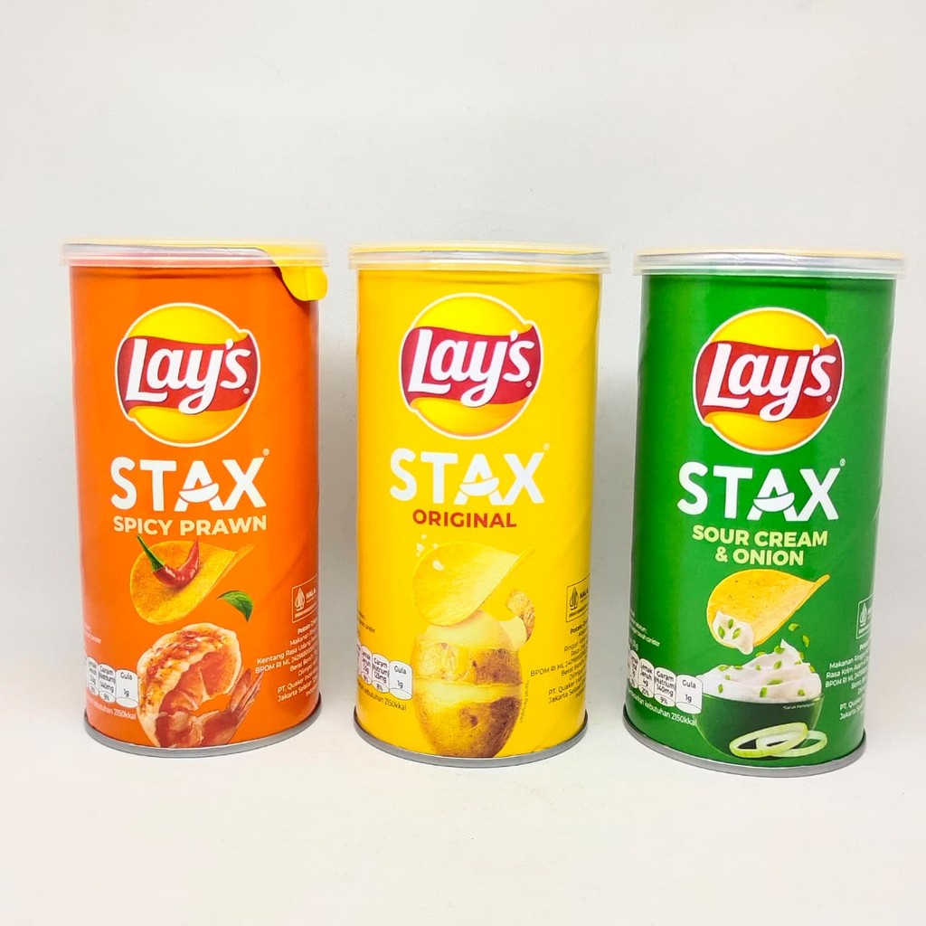 

SNACK LAYS STAX ALL VARIAN 30GR