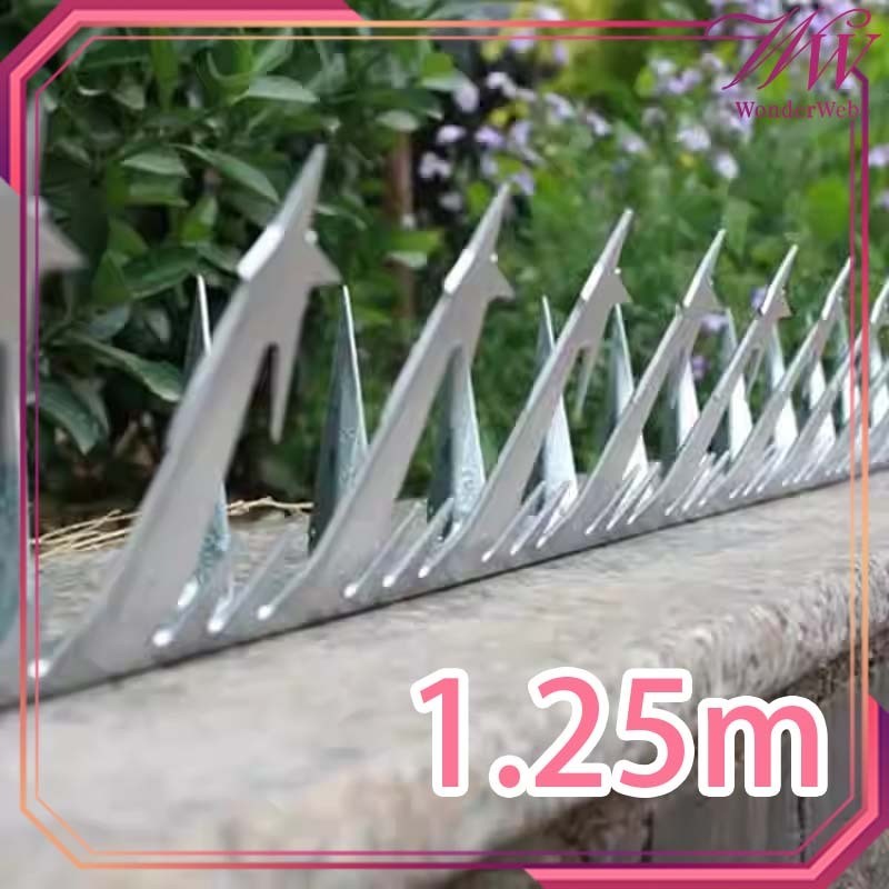 125cm Kawat Wall Spike Anti Maling Duri Tembok Anti Maling Logam Kawat Duri Pagar Untuk Anti Maling