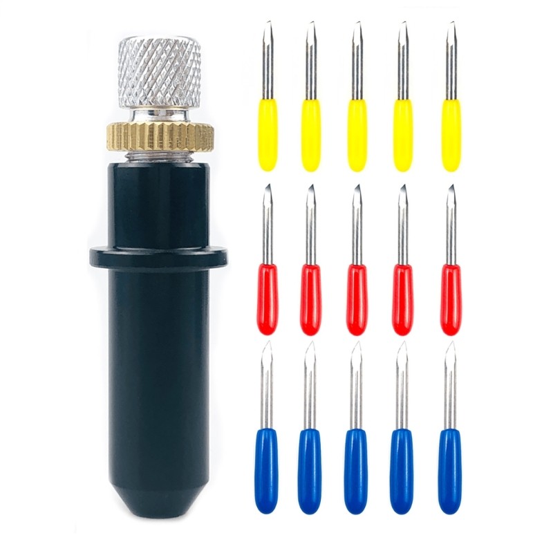 

Vinyls Cutter Plotter Cutting Slices for Most Plotter with Holder Base, 3 Types