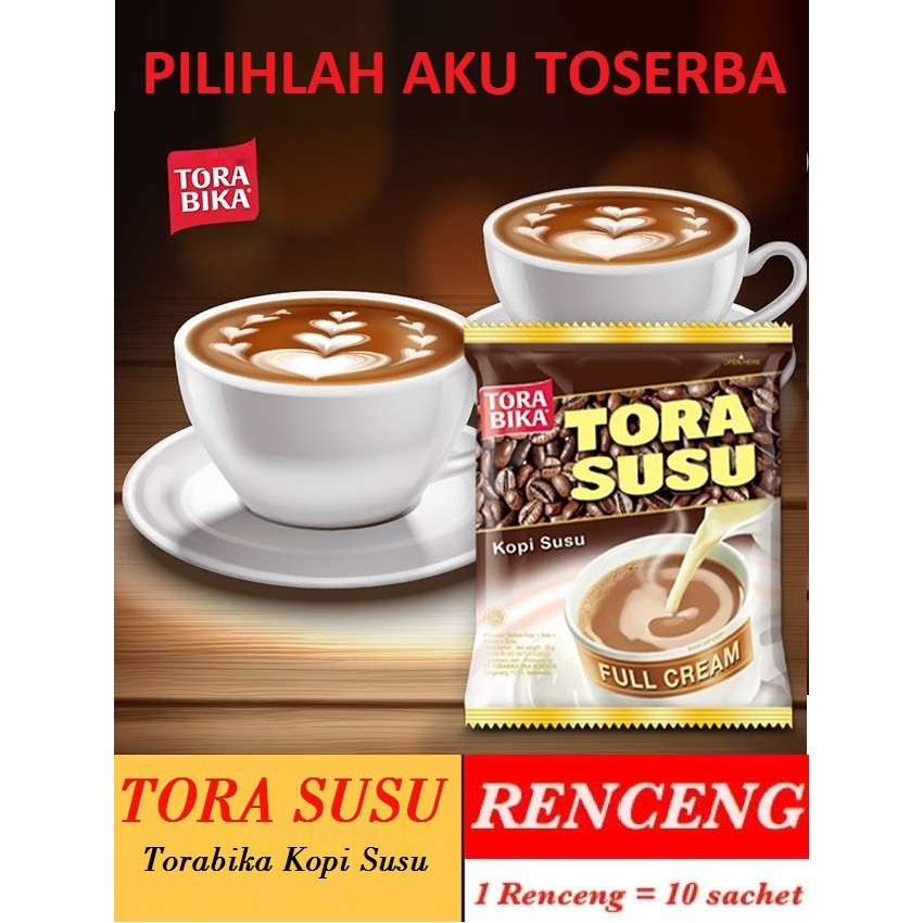 

Tora Susu Kopi Torabika Susu 26gr x 10pcs (HARGA RENCENG)