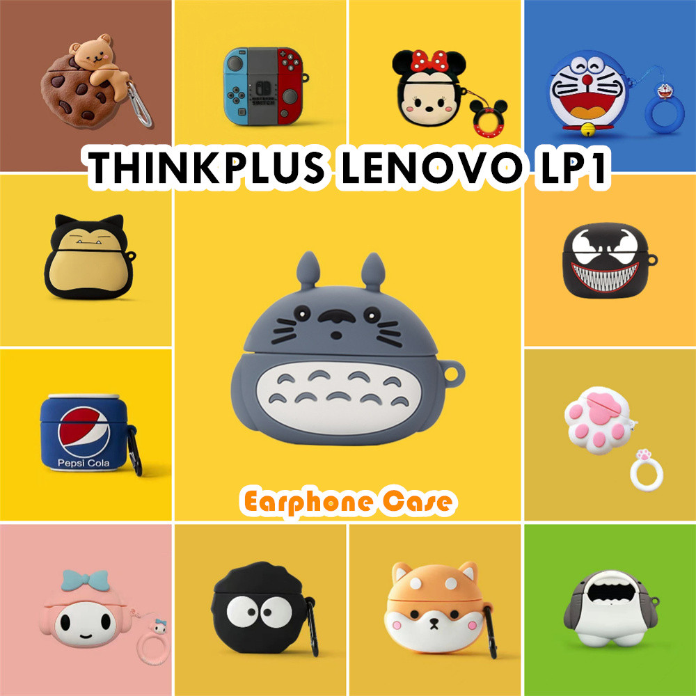 【Discount】Untuk THINKPLUS LENOVO LP1 Case Trendi Kartun Soft Silicone Earphone Case Cover NO.2