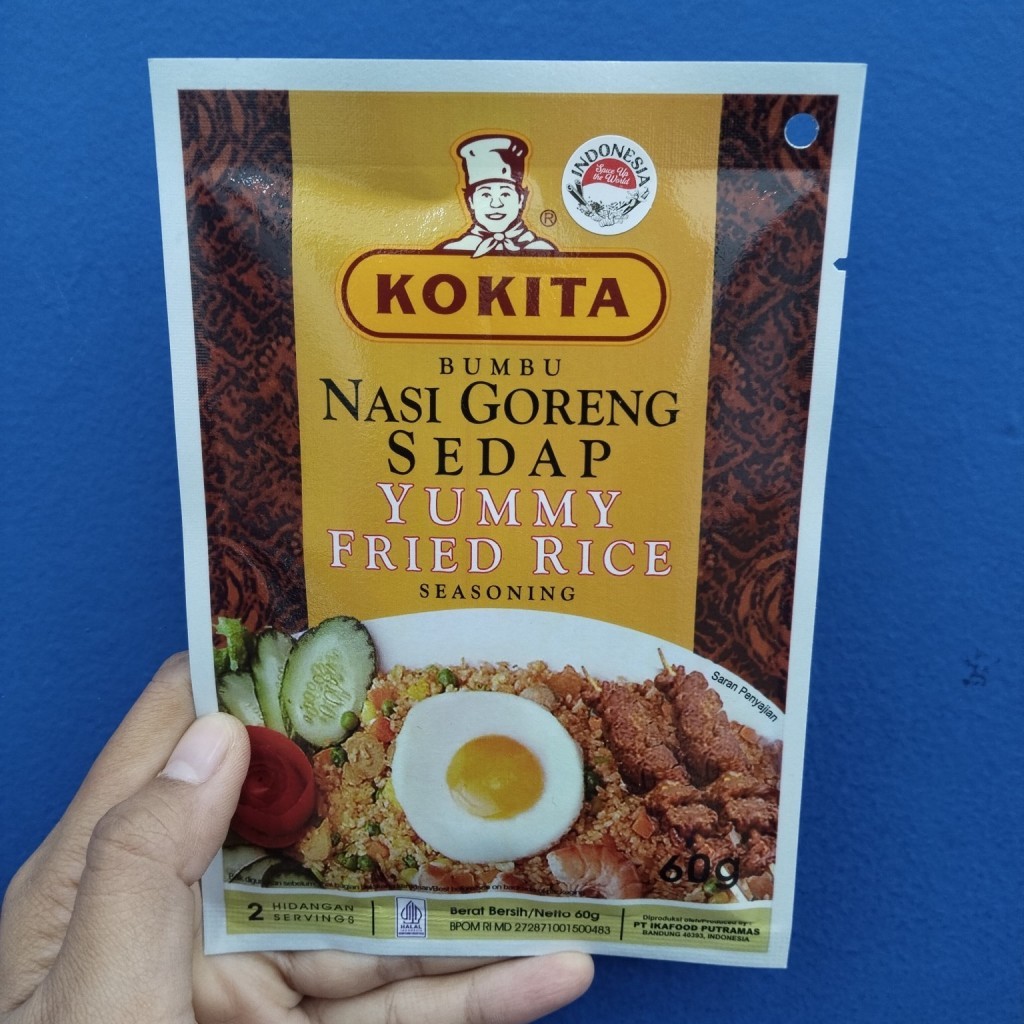 

KOKITA BUMBU NASI GORENG SEDAP 60GR