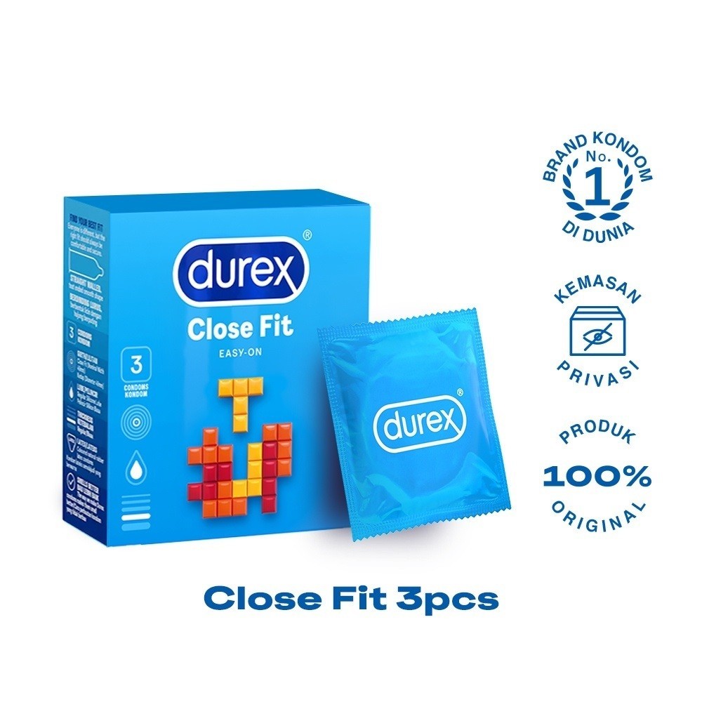 Kondom Durex Close Fit - Isi 3
