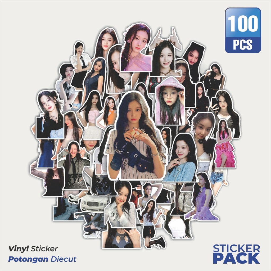 

Super Hemat! 100 PCS Stiker Baby Monster Baemon Pharita Waterproof Aesthetic- Untuk Laptop, Motor, dan Helm - Paper Stationery Pack