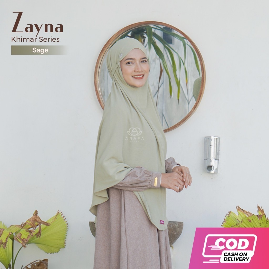 Arafa Hijab - Khimar Zayna Crinkle