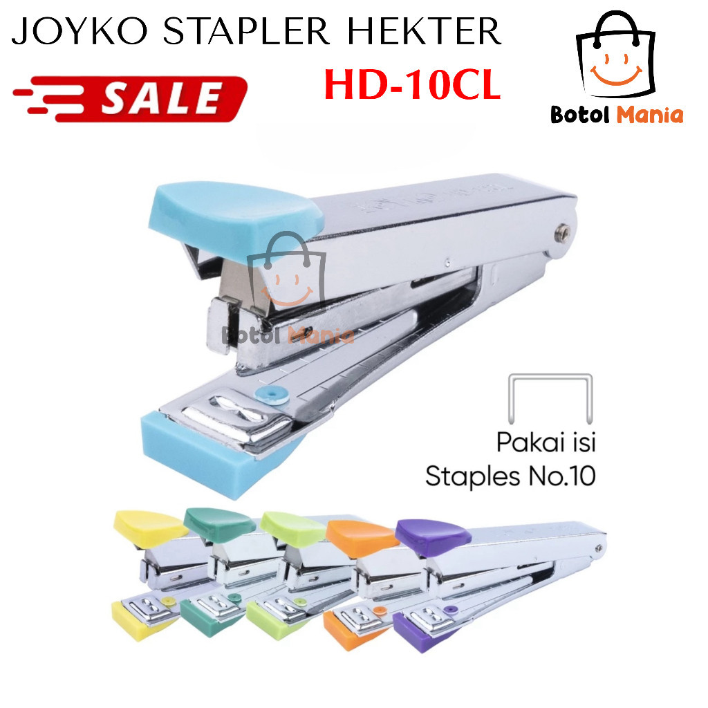 

BM - ATK015 STAPLER STEPLES JOYKO HD-10CL / HEKTER KECIL NO 10 / ALAT STAPLES JOYKO