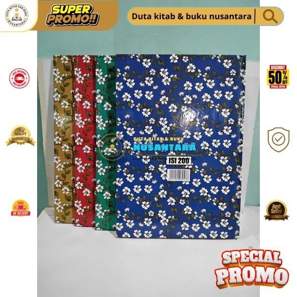 Promo Cod Buku Vision Isi 200 Lembar/Folio/Kertas Kosong Edisi khusus