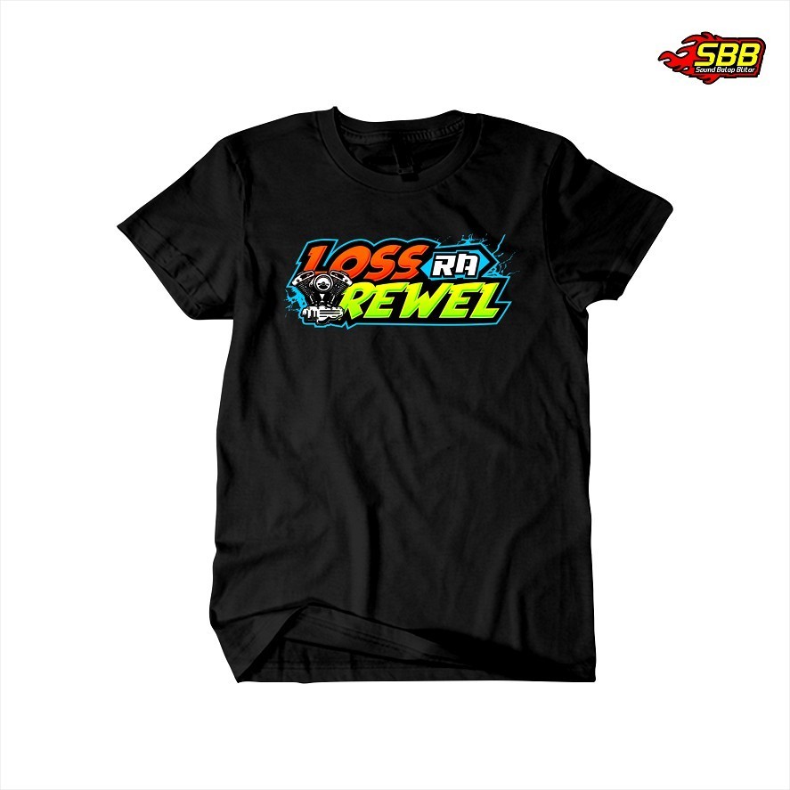 NEW STOCK | Kaos Motor Keren Pria Racing - Loss Ra Rewel ✅