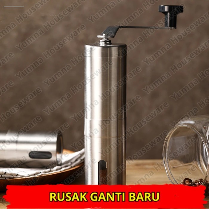 

Alat Penggiling Kopi Manual Coffee Grinder Adjustable