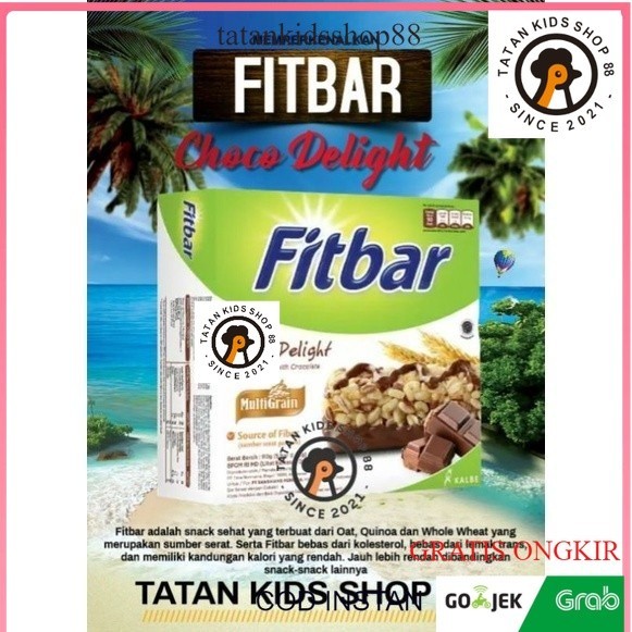 

RB22 Fitbar 1 Box Isi 12pcs Coklat Fruits Delight Tiramisu Cheese Keju Distributor