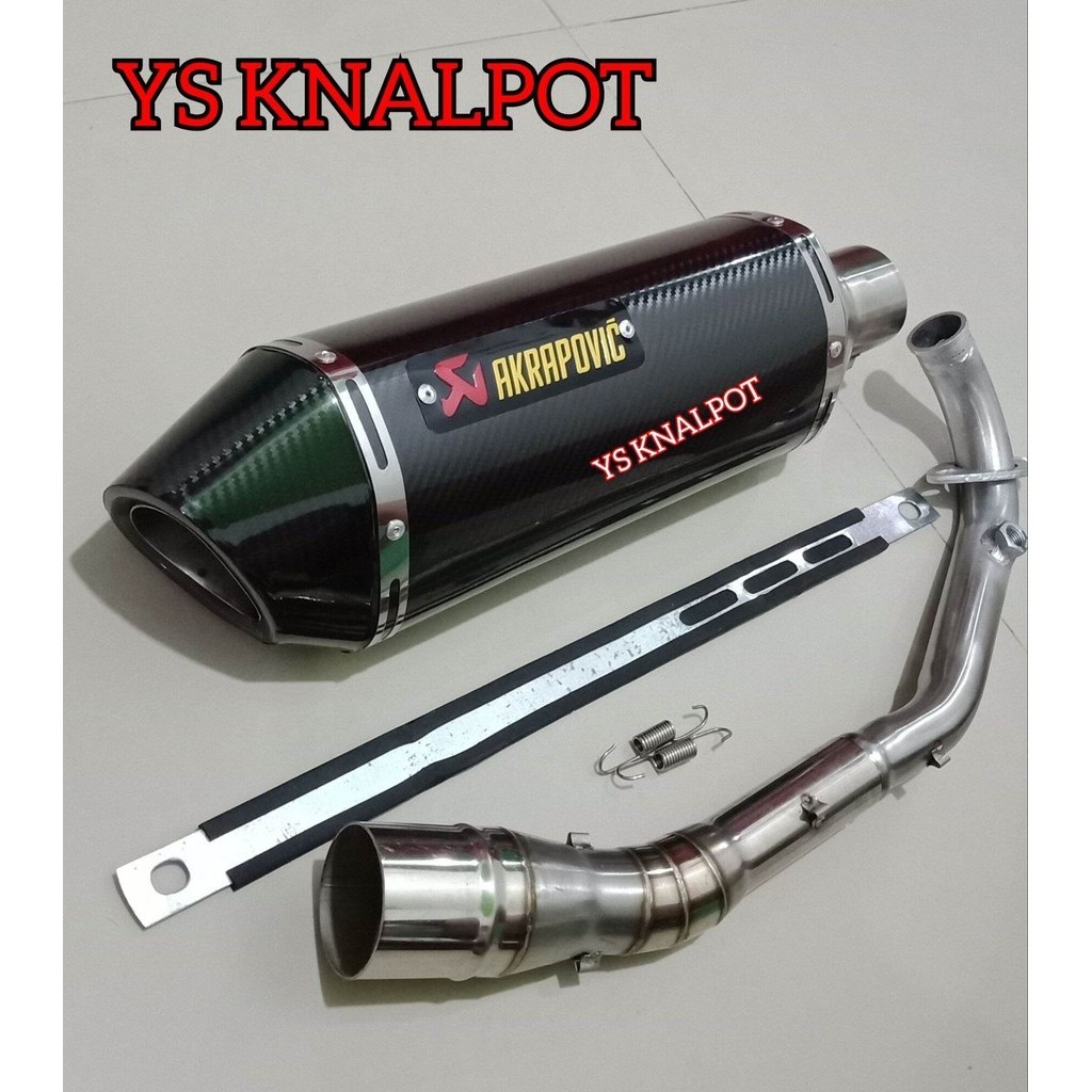 knalpot akrapovic suara ngebas halus buat pcx 160 atau vario 160