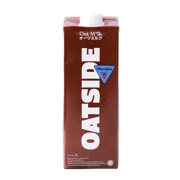 

HEMAT! Oatside Oat Milk Susu Oat 1L Barista| Chocolate Dairy Free GOJEK GRAB - Chocolate