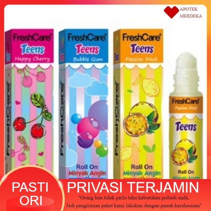 Freshcare Teens Roll On - Minyak Angin Anak Aromatherapy / Fresh Care Anak