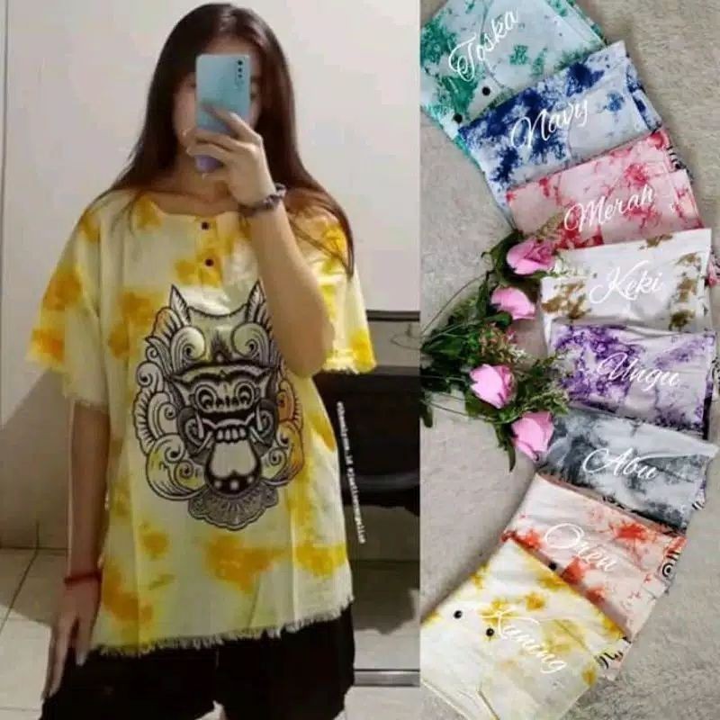 BAJU BARONG KS YANTRN DEWASA/BAJU ATASAN PRIA WANITA KHAS BALI KEREN