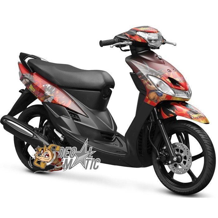 [Decal Anime] Decal Mio Smile Full Body Stiker Full Body Motor  yamaha Mio Sporty Smile Dragon Ball