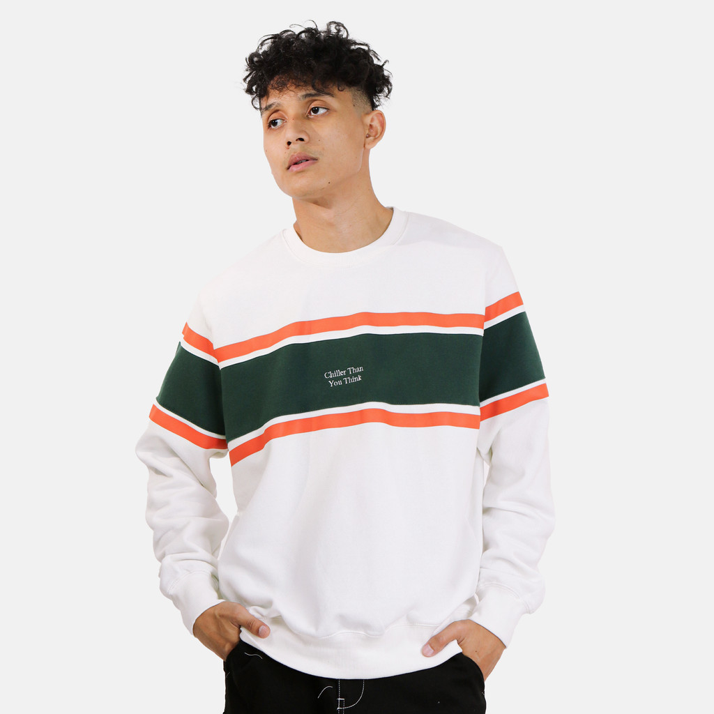 Cosmic Sweater Crewneck PERCIVAL WHITE