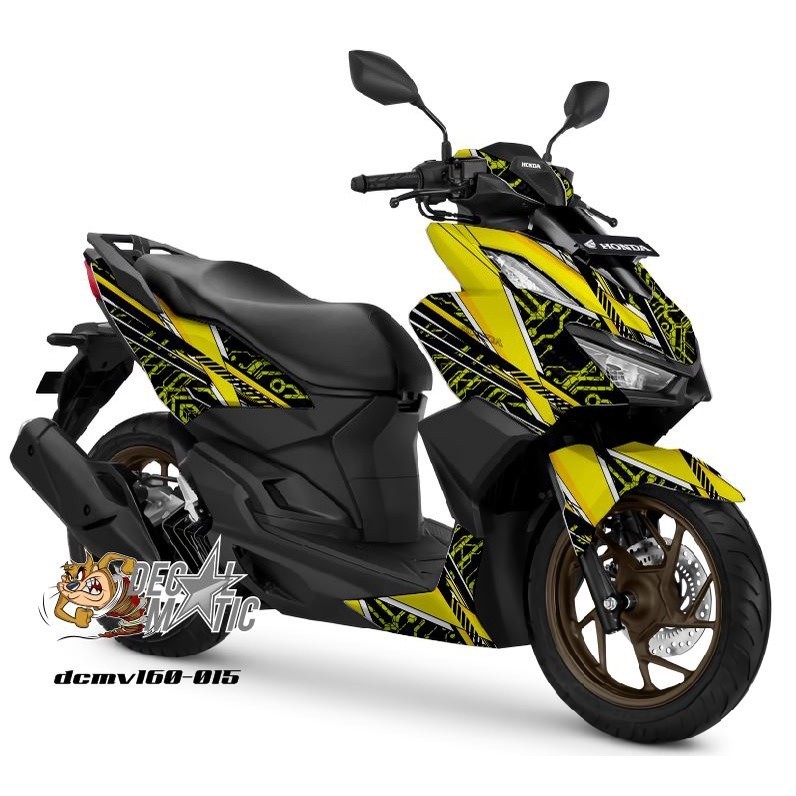 [Decal Gafis] Decal Stiker Full Body Vario 160 New Honda Click 160 Grafis 15-21