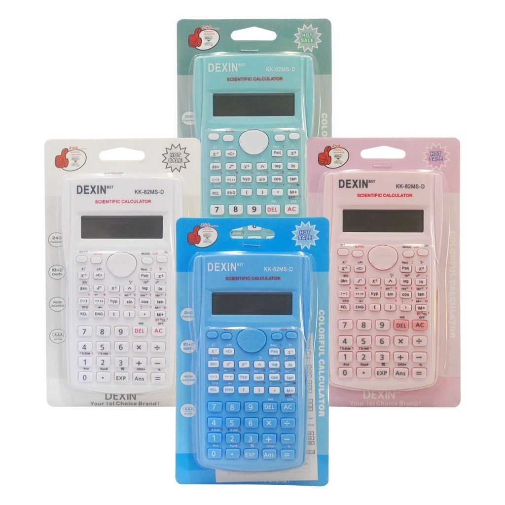 

Kalkulator DEXIN / KENKO KK-82MS KK-82MS-D Warna Ilmiah Scientific