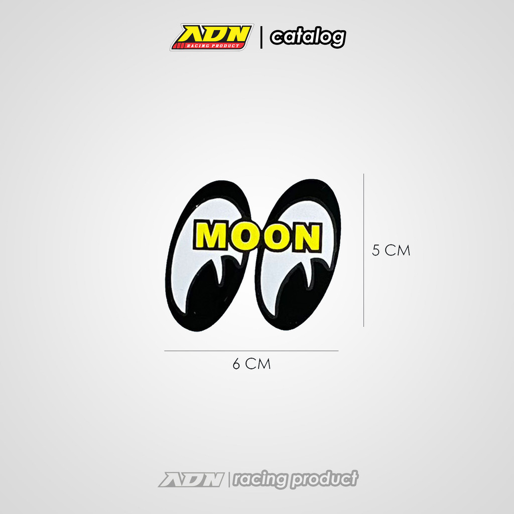 Stiker Mooneyes Moon Eyes