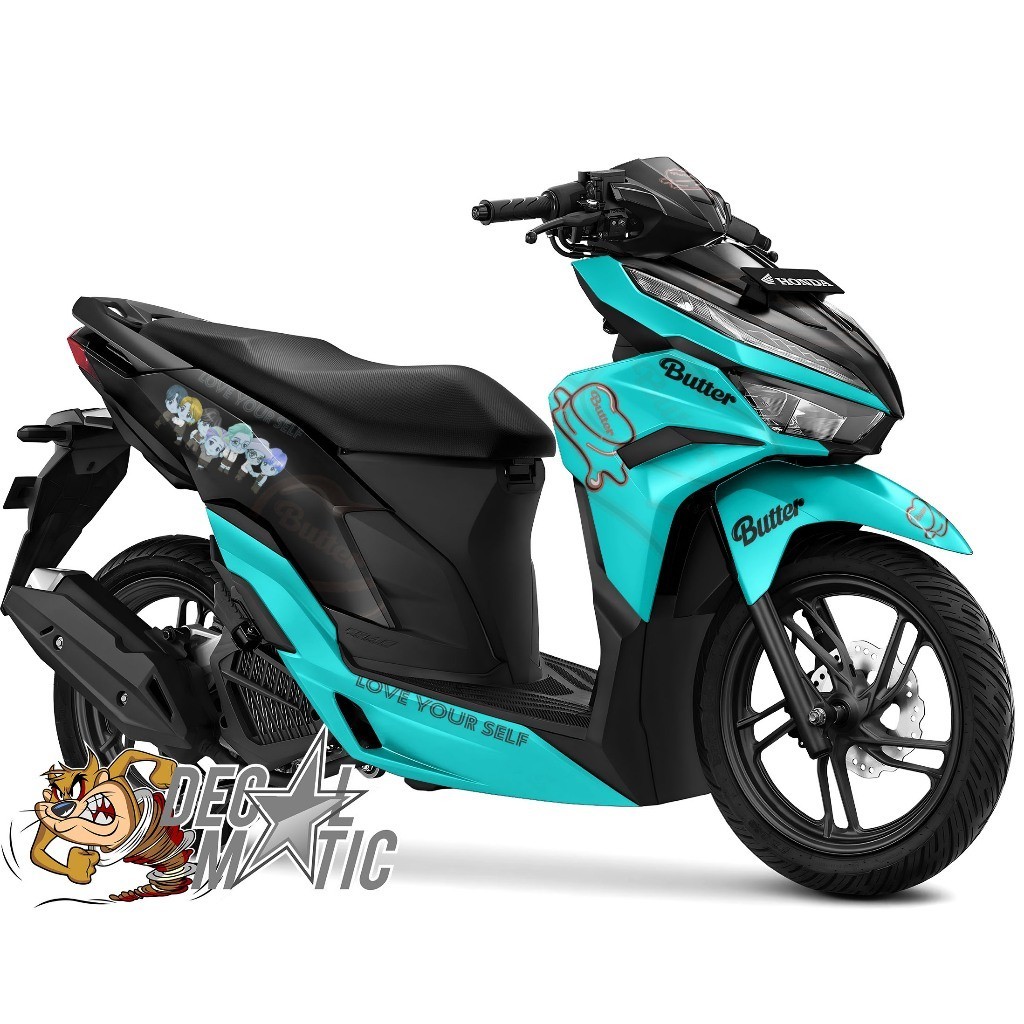 Stiker Vario 125 2022 NEW Full Body Decal Full Body Motor Honda Vario 125 New 2023 2024 BTS Butter