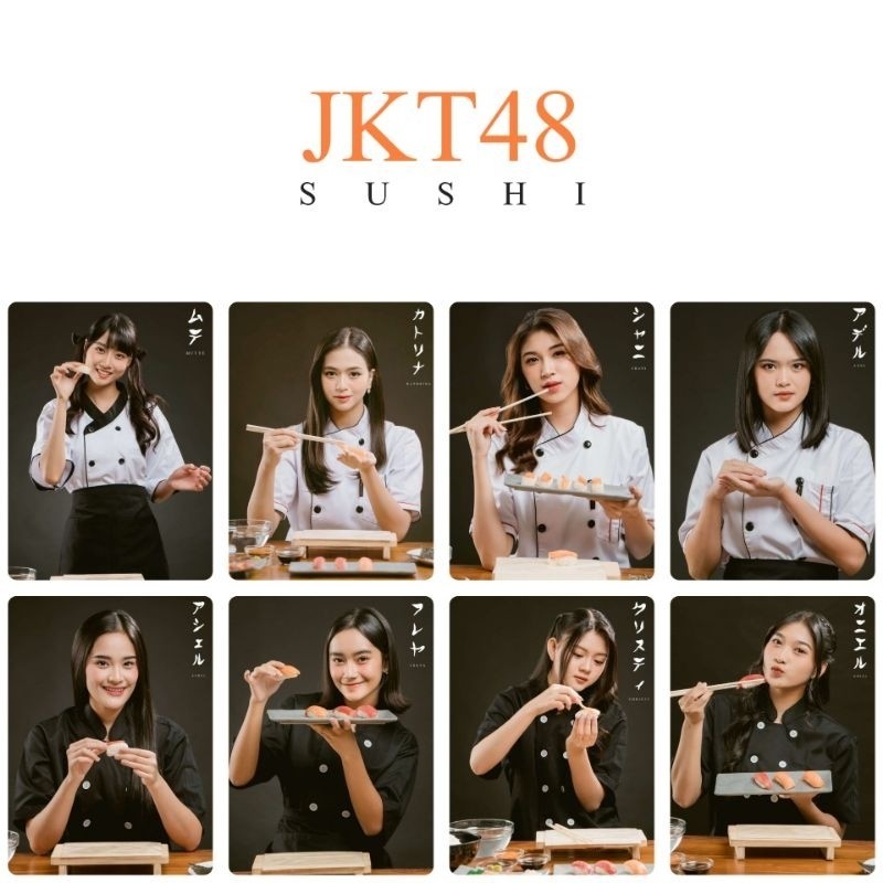PHOTOCARD JKT48 isi 25pcs (PC1) SUSHI