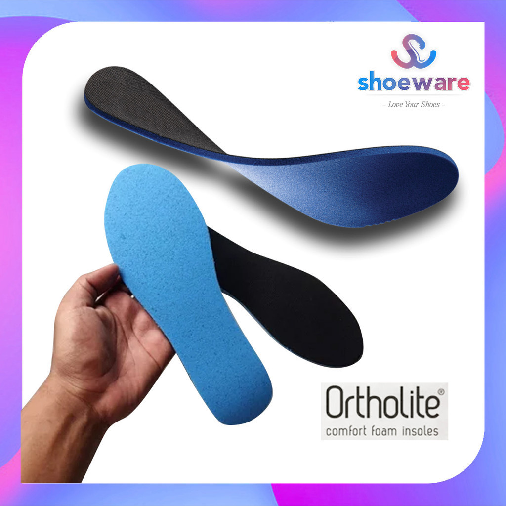 Insole Bantalan Alas Kaki Ortholite Empuk 5 Mm Size 40-44