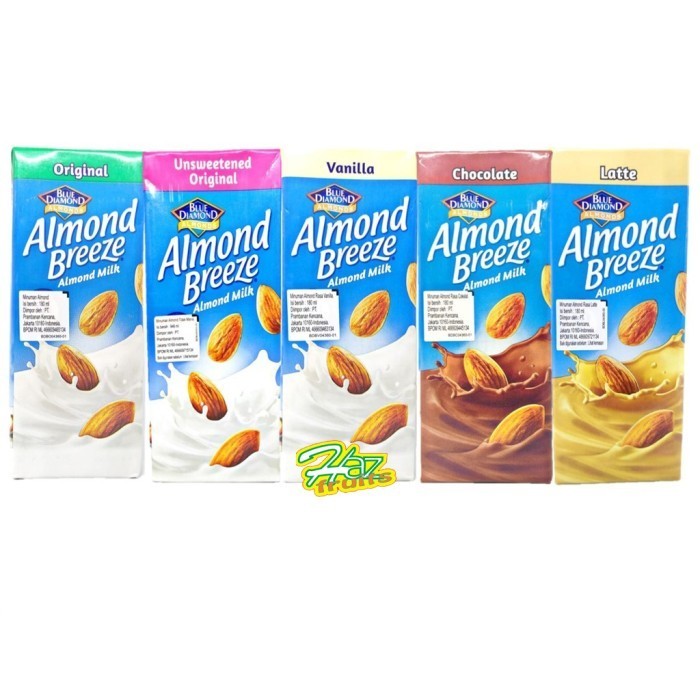 

Susu Almond Breeze|Blue Diamond Milk|Susu Almond 180 Ml