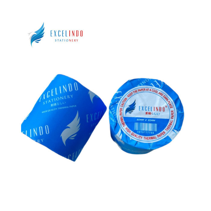

Kertas Thermal Struk Kasir Paper Roll Excelindo 80 x 80 mm / 80x80