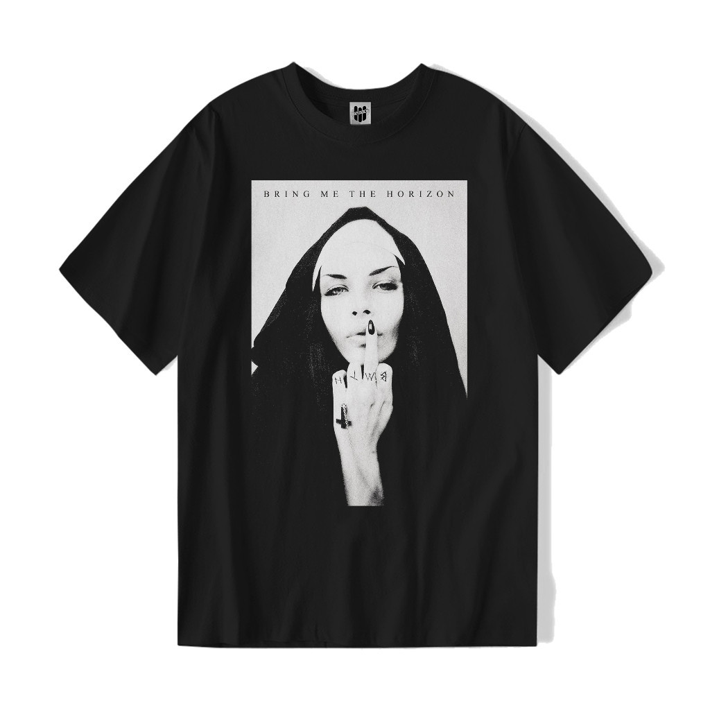 【COD】 T-Shirt Bring Me The Horizon 'Nun' | Bootleg Official MFCLTHS KAOS
